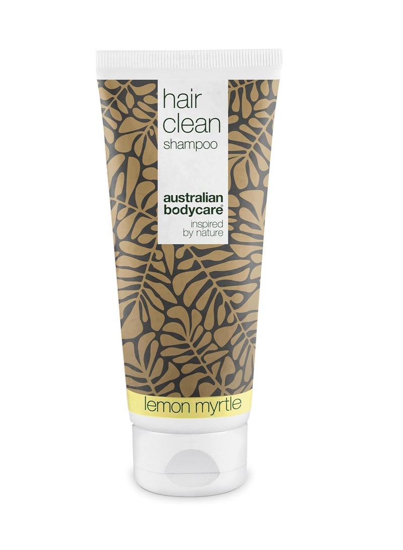 AUSTRALIAN BODYCARE Hair Clean 200ml Shampoo with Tea Tree Oil and Lemon Myrtle Hair Cleanser for Itchy Flaky Dry Scalp Anti Dandruff Care for Psoriasis and Eczema For Scalp Spots and Pimples - Image 1
