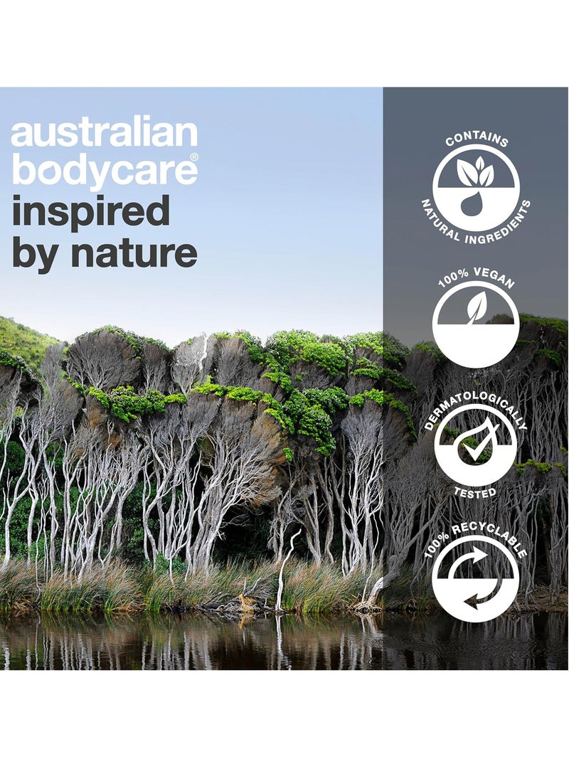 AUSTRALIAN BODYCARE Hair Clean 200ml Shampoo with Tea Tree Oil and Lemon Myrtle Hair Cleanser for Itchy Flaky Dry Scalp Anti Dandruff Care for Psoriasis and Eczema For Scalp Spots and Pimples - Image 5