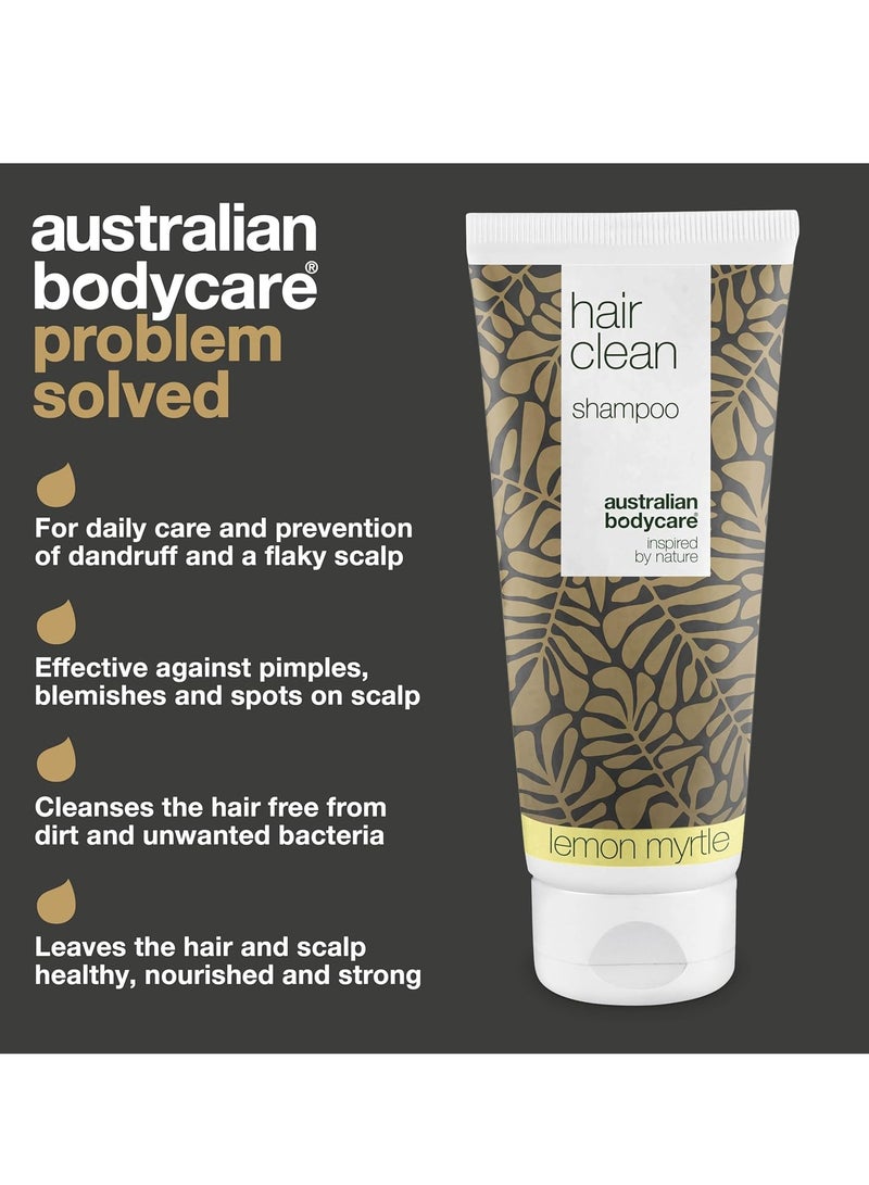 AUSTRALIAN BODYCARE Hair Clean 200ml Shampoo with Tea Tree Oil and Lemon Myrtle Hair Cleanser for Itchy Flaky Dry Scalp Anti Dandruff Care for Psoriasis and Eczema For Scalp Spots and Pimples - Image 4