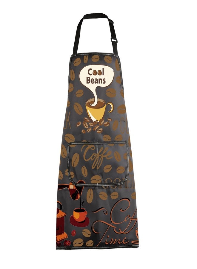 MBMSO Life Begins after Coffee Apron - Barista Gift, Cool Beans Apron-B - Image 1