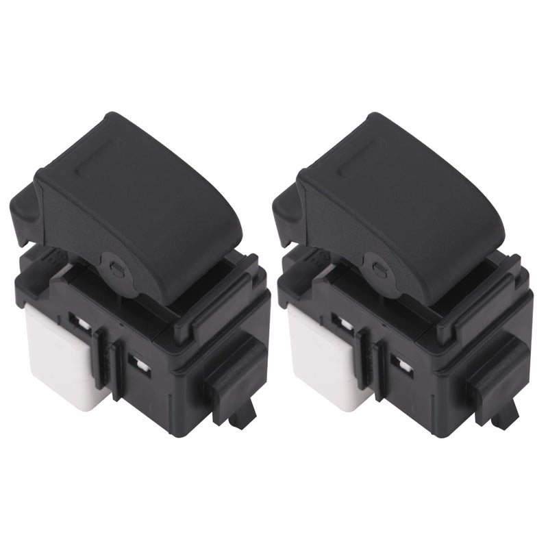 AiYiGu 2pcs Passenger Power Window Switch Control Button Compatible with 19972011 Toyota Camry Prius FJ Cruiser Avalon 20042006 Scion xA Replacement OE 8481012080 8481008010 5 Pins
