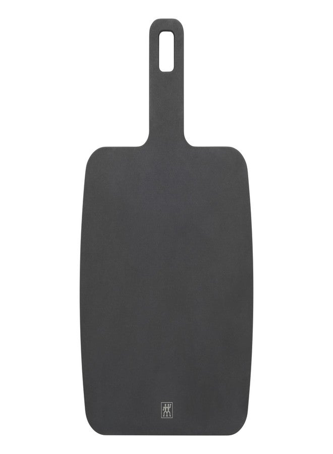 ZWILLING Plant Fiber 13-in x 7.5-in Cutting Board with Handle - Slate - Image 1