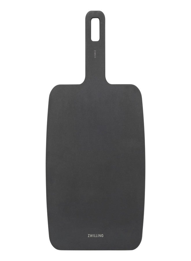 ZWILLING Plant Fiber 13-in x 7.5-in Cutting Board with Handle - Slate - Image 3