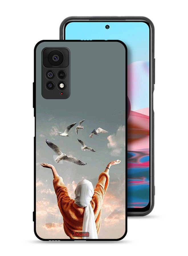Tolwak غطاء حماية لهاتف شاومي ريدمي نوت 11 برو 5G - طيور طائرة - Image 1