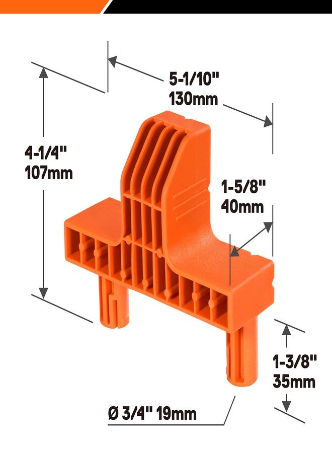 Pony 4PK Clamp Dogs Kit for Pony Portable Folding Work Table - Image 3