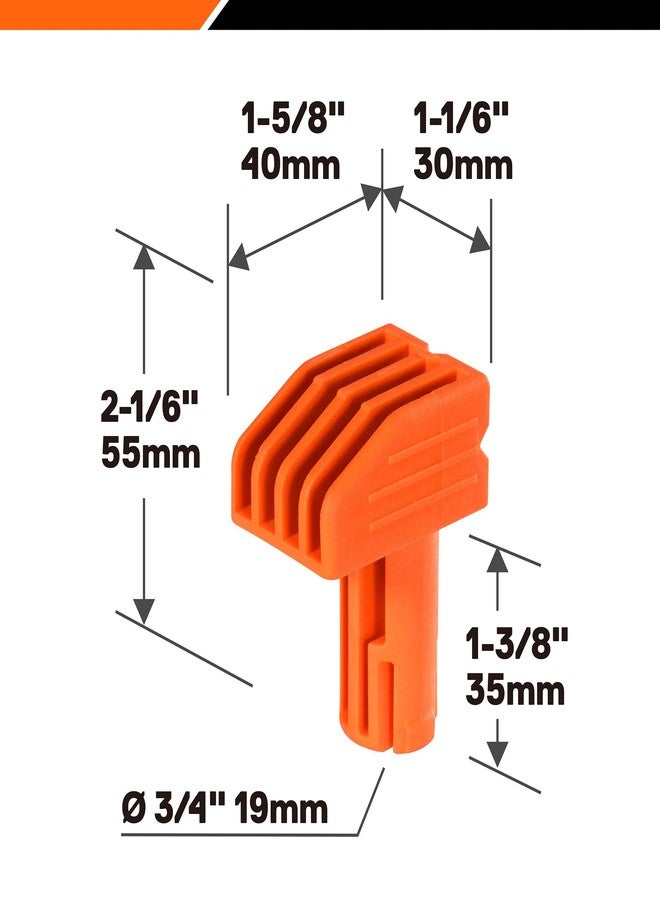 Pony 4PK Clamp Dogs Kit for Pony Portable Folding Work Table - Image 5
