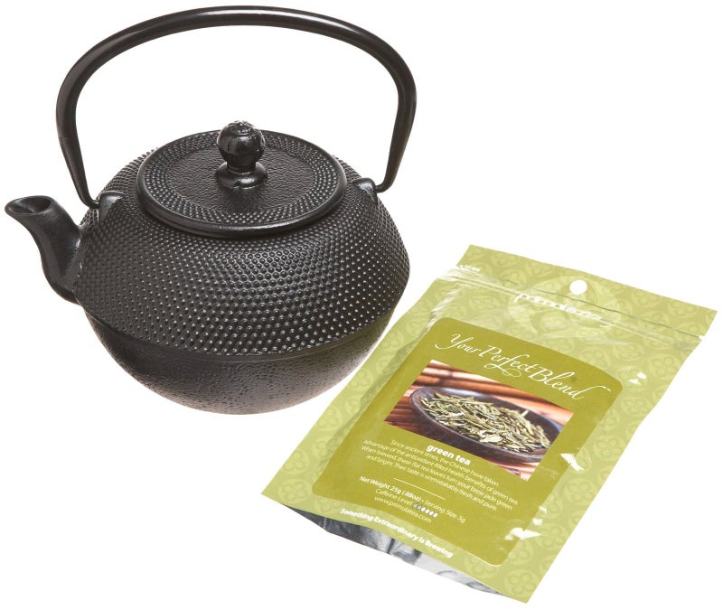 Primula Black Hammered 40 Ounce Cast Iron Teapot