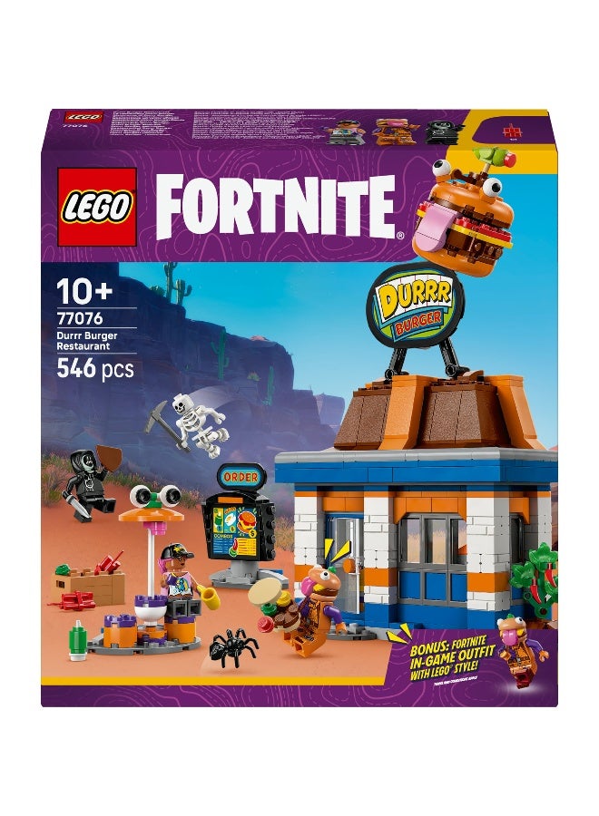 LEGO LEGO Fortnite Durrr Burger Restaurant 77076 Building Set (546 Pieces) - Image 2