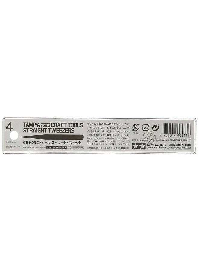 Tamiya Straight Tweezers TAM74004 Pliers Tweezers & Similar Tools - Image 3
