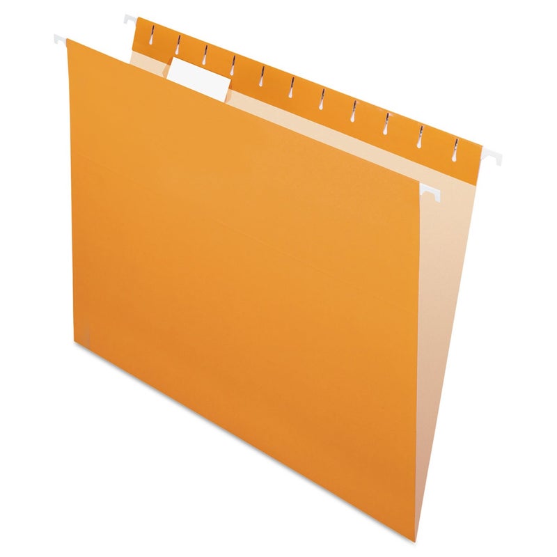 Pendaflex Recycled Hanging Folders Letter Size Orange 15 Cut 25BX 81607