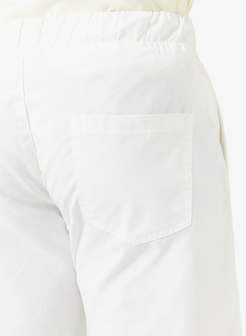 سفنتي فايف بنطلون كتان بقصة مريحة - Image 5