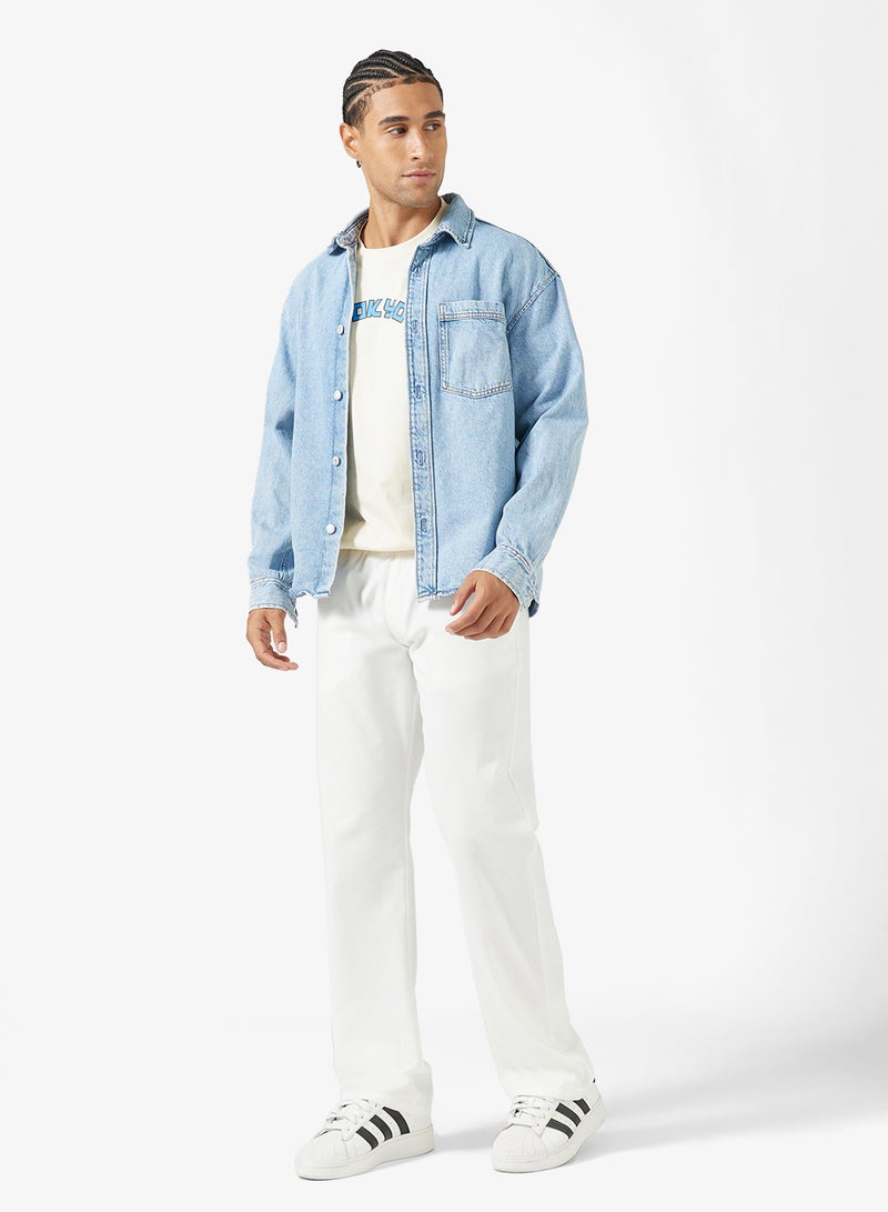 سفنتي فايف بنطلون كتان بقصة مريحة - Image 2