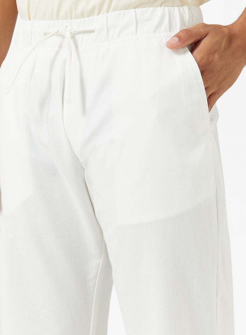 سفنتي فايف بنطلون كتان بقصة مريحة - Image 4