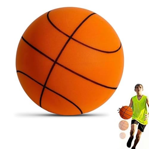 Sprstar Silent Basketball Size 7 295 2026 New Upgrade Foam Basketball Arcade Game Indoor Ball for Quiet Dribbling and Indoor TrainingPro PU Foam Ball Higher Bounce - Image 1