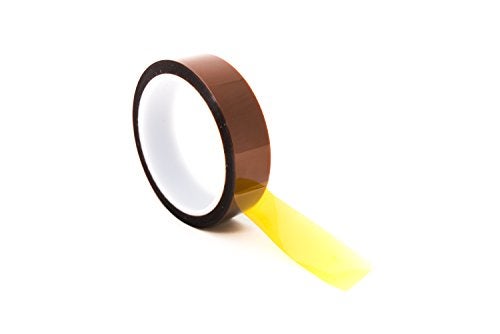 Bertech High-Temperature Polyimide Masking Tape, 1 Mil Thick, 1 Inch x 36 Yards - UL Recognized - Image 5