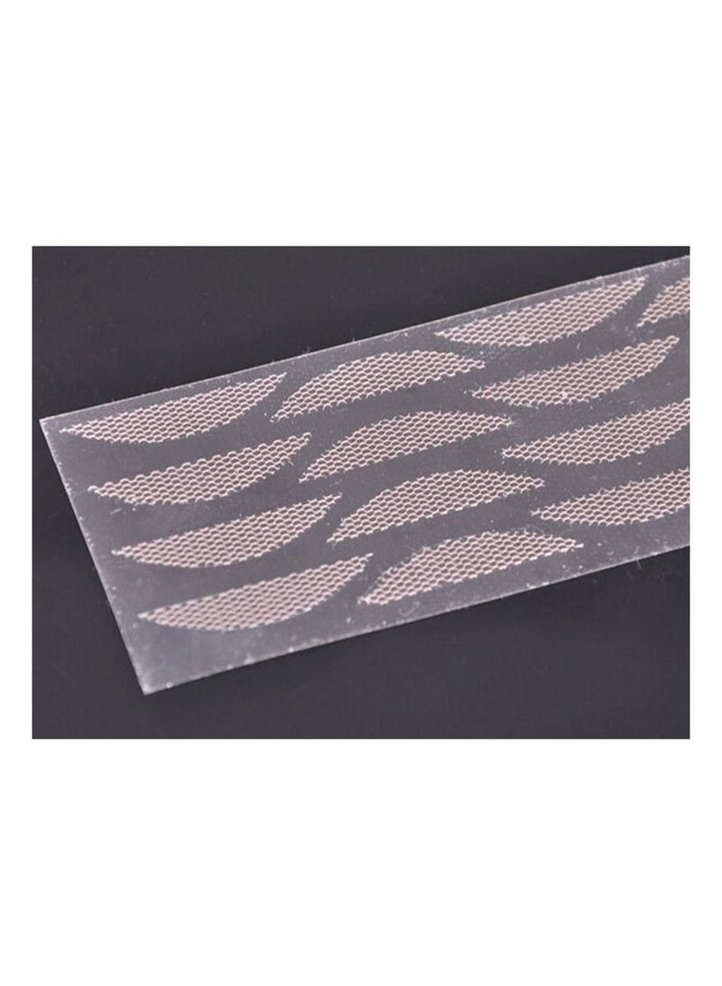 Meetion 600 pcs Eyelid Tape Sticker Invisible Double Fold Eyelid Lace Paste Clear Beige Stripe Self-adhesive Natural Eye Tape Makeup Tool - Image 3