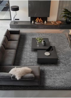 CHU DAI Luxury Large Area Rug Hotel Grade Ultra Soft Plush Fuzzy Non-Slip Carpets for Nursery  Living Room Bedroom Hypoallergenic Baby Safe  - Image 4