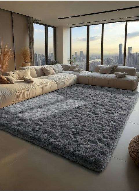Luxury Large Area Rug Hotel Grade Ultra Soft Plush Fuzzy Non-Slip Carpets for Nursery  Living Room Bedroom Hypoallergenic Baby Safe