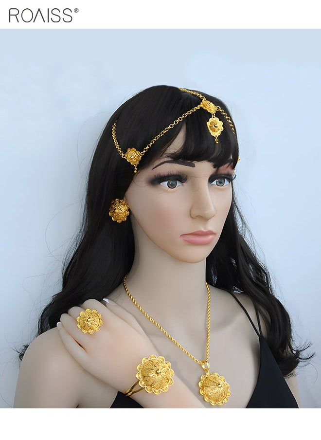 6-Piece Gold Bridal Jewelry Set Middle Eastern Bride Wedding Accessories - pzsku/Z68559D4466015CC94414Z/45/_/1722221501/9454a086-e130-4bb7-8610-ce2ef4ecb385