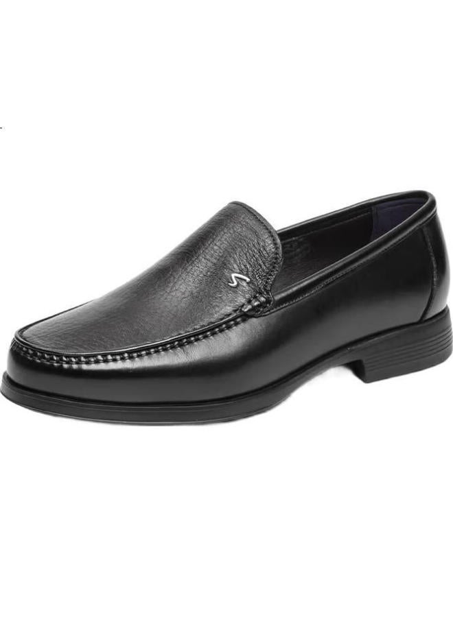 Satchi Men'S Sheepskin Comfortable Business Casual Shoes Men'S Leather Shoes Men'S Shoes 752462338Z Black 41 - Image 3