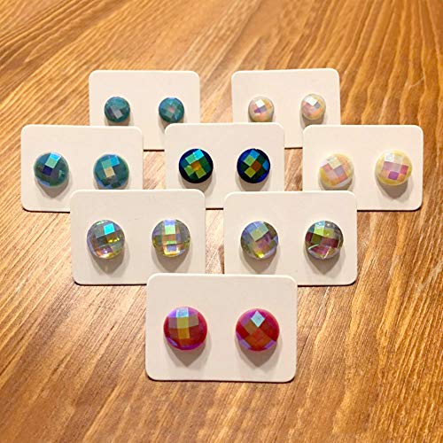 g2plus 200 PCS Earring Display Cards,White Paper Earrings Tags, 1.10" x 1.57" Ear Stud Earring Card for Handmade Earrings, Studs Selling and Small Jewelries (White) - Image 4