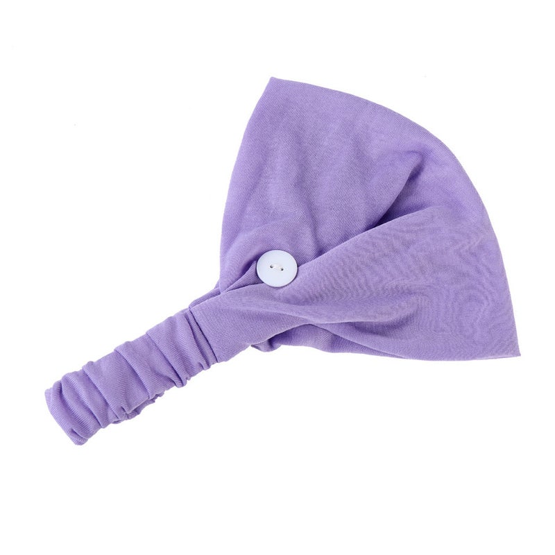 Beaded Turban Hat Women Chemo Cap Sponge - Image 1