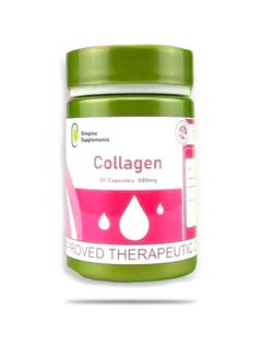 Simplee Supplements Collagen 60 Capsules 500mg  - Image 1