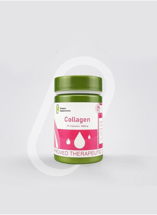 Simplee Supplements Collagen 60 Capsules 500mg  - Image 2