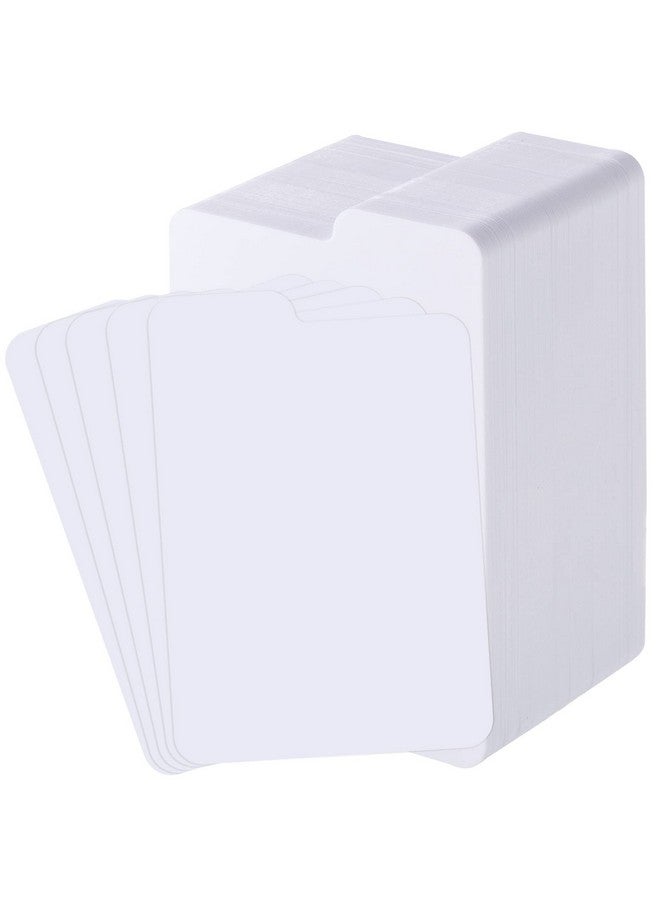 Lewtemi Lewtemi White Trading Card Dividers Plastic Card Separators Organizer for Sport Game Business Storage, 2.6 x 3.8 Inch/ 66 x 97 mm(50 Pieces)  - Image 1