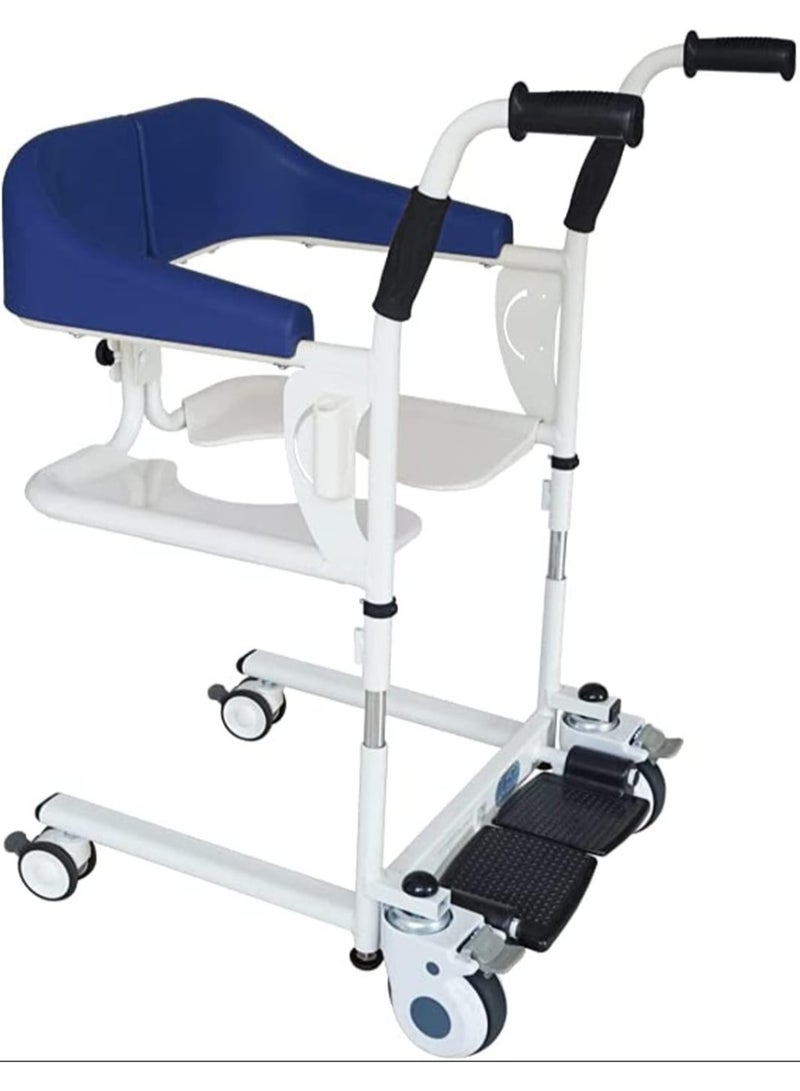 Transfer Commode and Over Toilet Wheelchair - Image 1