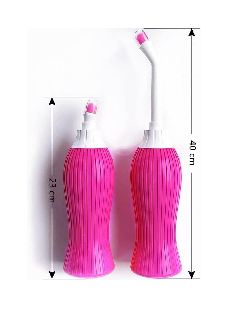 Y&D 2 Packs 450ML Water Capacity with Nozzle Personal Bidet Sprayer for Kids Washing Hygiene Bathroom Aid Pregnant Women Cleansing Postpartum Clean  - Image 5