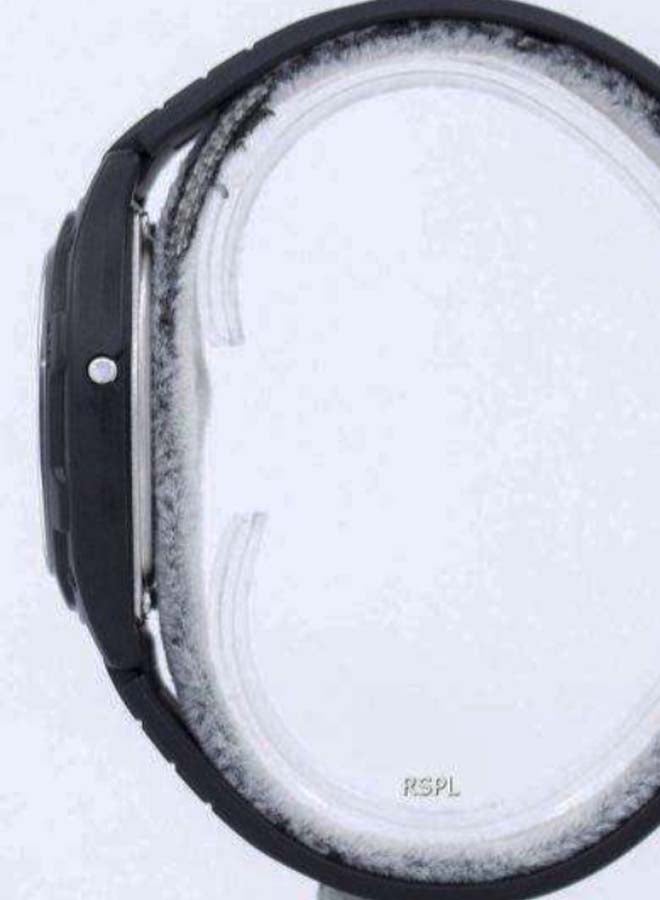 CASIO Men Resin Analog + Digital Wrist Watch AW-49HE-1AVDF - 33 mm - Black - Image 4
