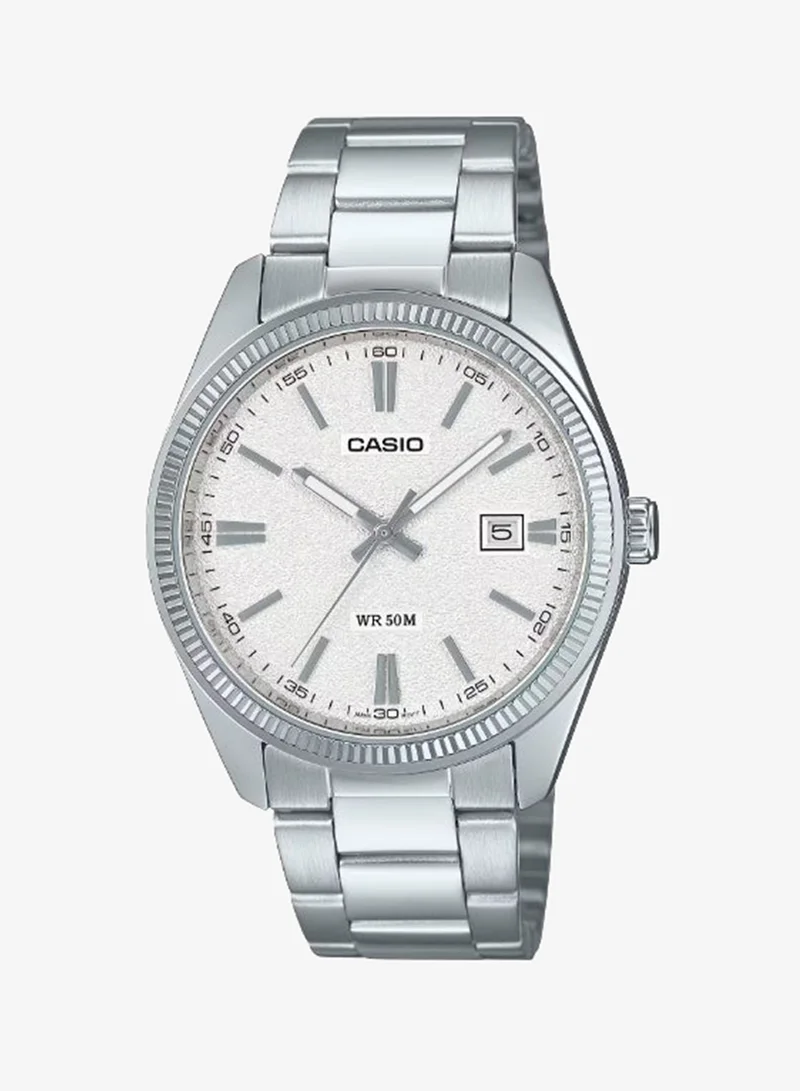 CASIO Men's Stainless Steel Analog Watch MTP-1302DA-7AVDF - 38.5 mm