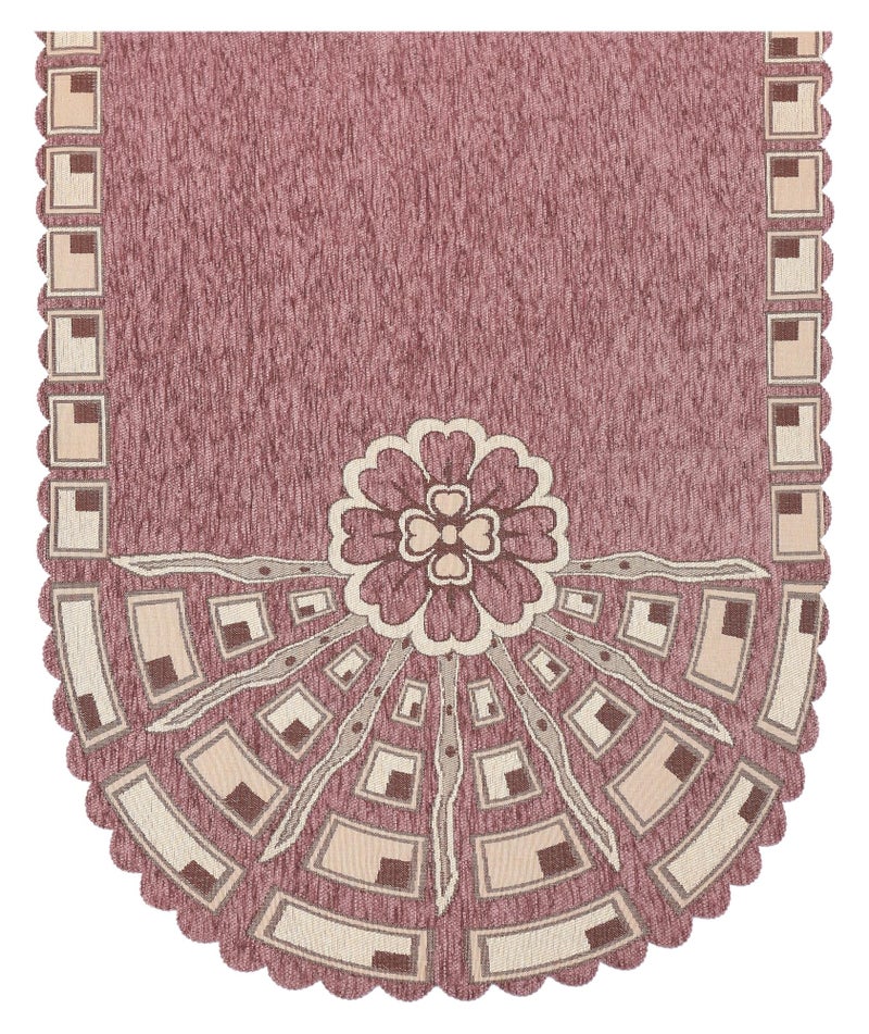 Fashion Throw Box-Chenille Sofa Cover L Shape for 6 Seater | Anti-Slip Protector Sofa Slipcovers for Living Room Furniture Home Decor Rose Pink L-Shape - Image 4