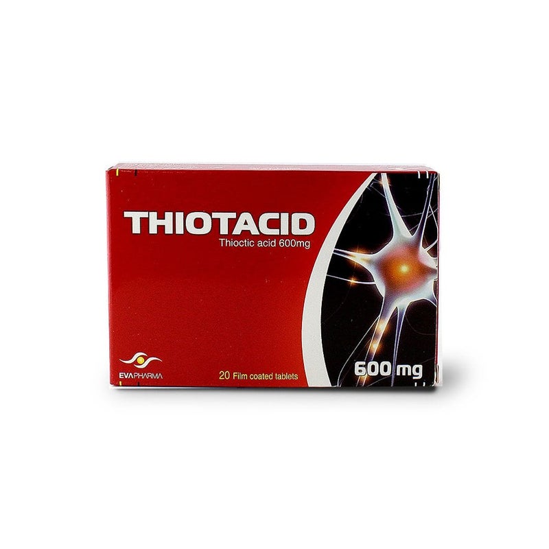 Thiotacid 600mg Tablets 20 Pieces