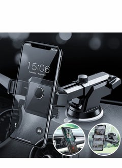 Y&D Car Phone Mount, Dashboard/Air Vent/Windshield Holder for 360° Rotation&Extended Arm Stable Fit All Phones  - Image 5