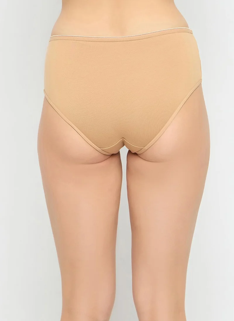 Clovia Clovia Pack of 3 Mid Waist Solid Hipster Panties - Cotton
