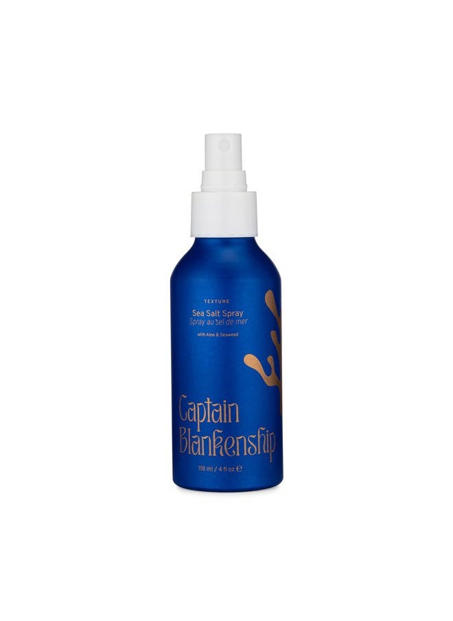 Captain Blankenship - Texture Sea Salt Hair Spray | Adds Volume, Texture & Natural Waves | Color-Safe, Organic, Sulfate-Free, Vegan Haircare - 4 oz - Image 1