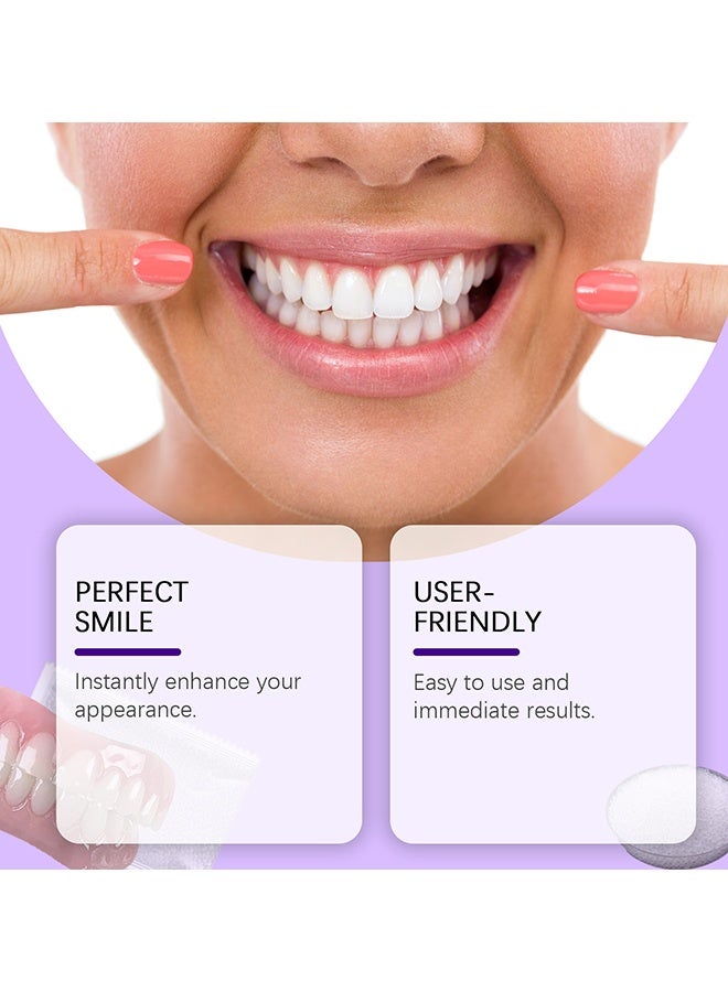 ORALHOE Silicone Reline Denture Set, Denture Silicone Reline Kit For Dentures, Soft Denture Reline Kit For Men And Women, Complete Teeth Veneer Kit, Unisex Denture Reline Kit Is Suitable For Securing Upper And Lower Dentures - Image 5