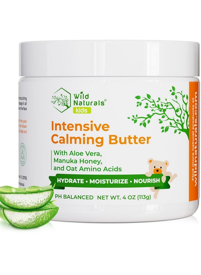 Wild Naturals - Baby Eczema Body Butter For Dry Skinbaby Moisturizer For Diaper Rash & Itchy Skin Reliefeczema Cream For Kidsintensive Calming Butter For Long Lasting Moisture & Itch Relief (4Oz) - Image 1