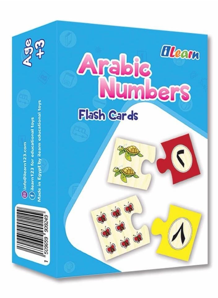 iLearn Arabic Numbers Flash Card 