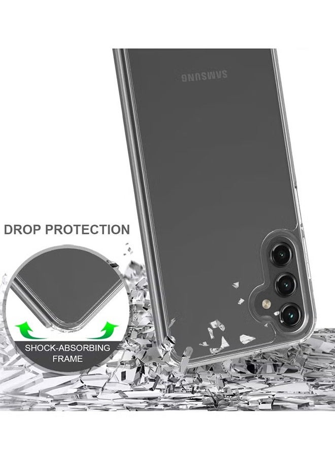 HY Samsung Galaxy A55 Clear Case Shockproof Phone Cover Protective Phone Case  - Image 2