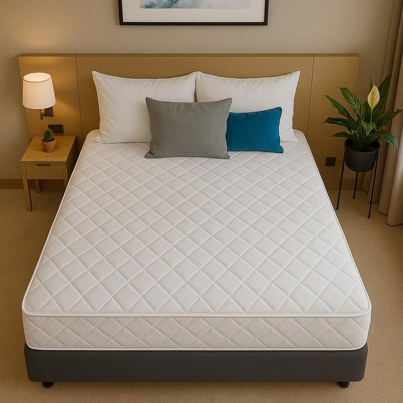 The Home Mart Home Mart Outlet Orthopedic Medical Mattress 14 cm for Back Support with Enhanced Spinal Alignment and a 2-Year Warranty for Long-Lasting Comfort Double - L200 x W120 cm - Image 3