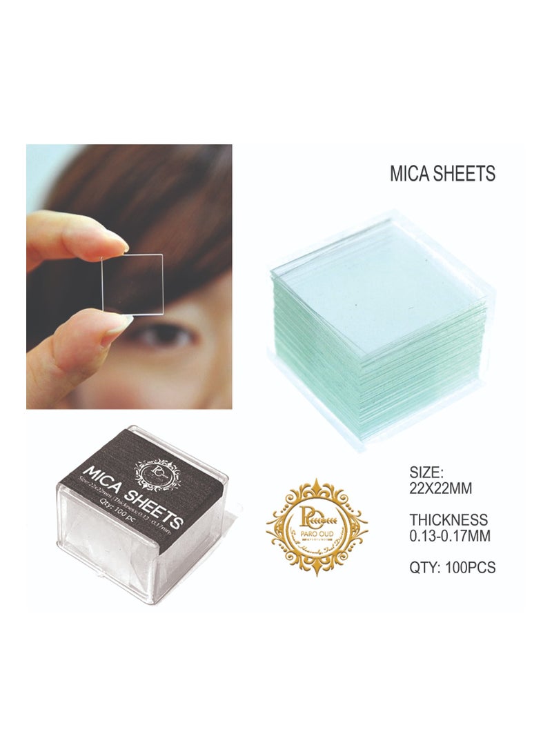 PARO OUD - Mica Sheets for Bakhoor incense 100 pcs - Image 1