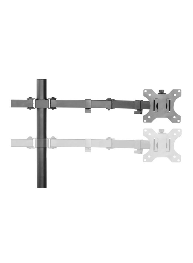 Skill Tech SH 024N Dual Monitor Articulating Stand for 13-32 inch Screens, VESA 75x75/100x100mm - Image 4