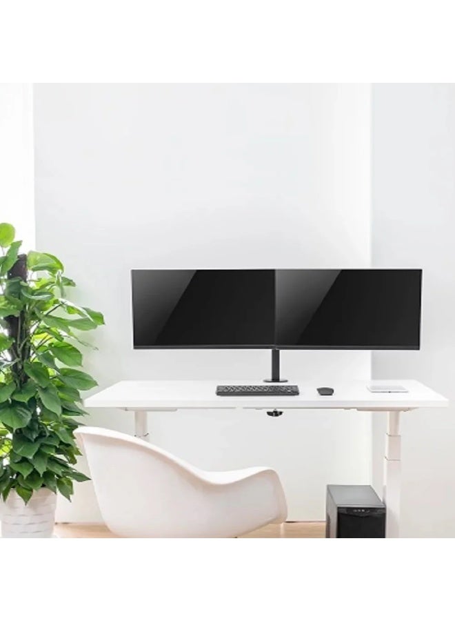 Skill Tech SH 024N Dual Monitor Articulating Stand for 13-32 inch Screens, VESA 75x75/100x100mm - Image 3