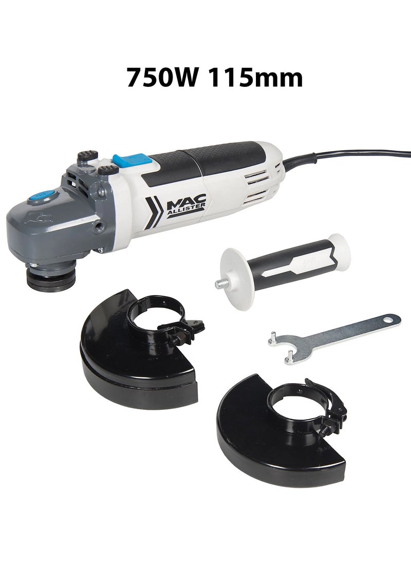 Mac Allister 115mm Corded Angle grinder 750W - Image 3