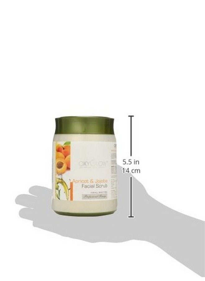 Oxyglow - Apricot And Jojoba Facial Scrub 500G - Image 1