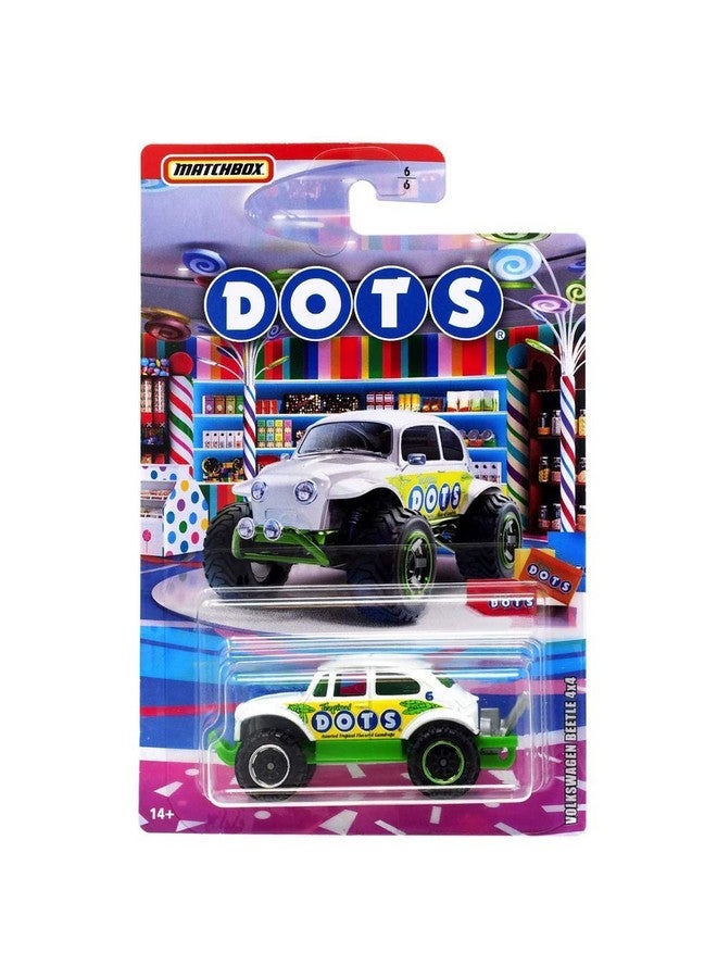 MATCHBOX Matchbox DOTS Volkswagen Beetle 4x4 Diecast 1/64  - Image 1