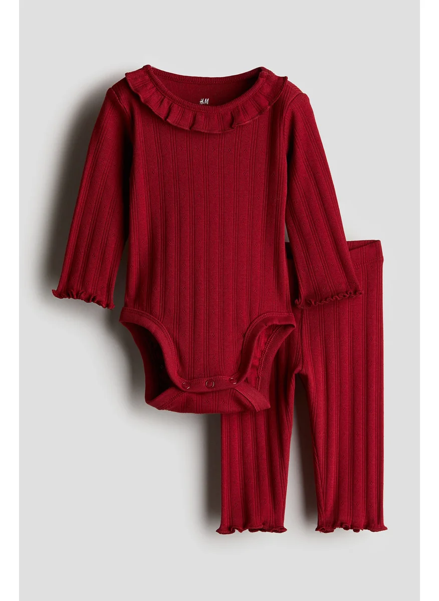 اتش اند ام 2-Piece Cotton Jersey Set
